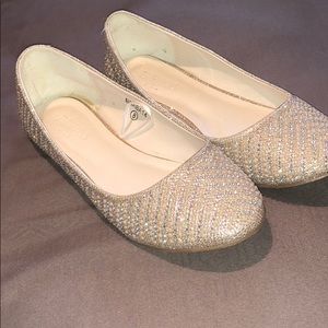 Pearl and Crystal Wedding Ballet Flats